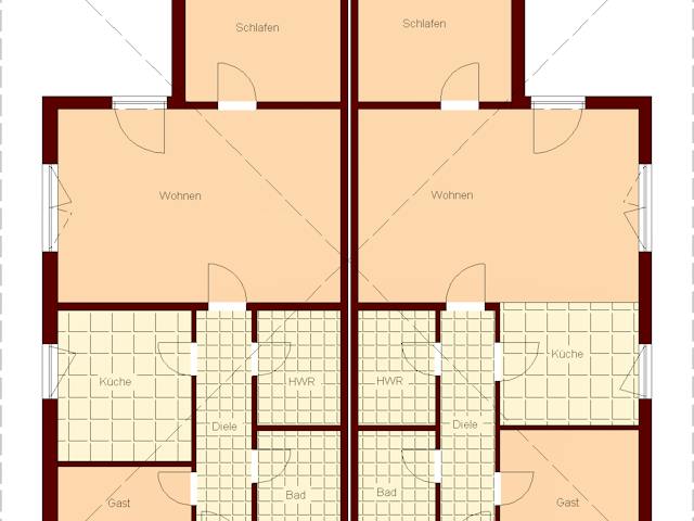 Massivhaus Goorstorf I von TIMOWA Massivhäuser Schlüsselfertig ab 376900€, Bungalow Grundriss 1
