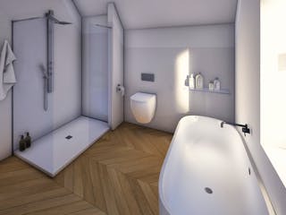 Massivhaus Haus Apen von FEPA-Wohnbau, Satteldach-Klassiker Innenansicht 2