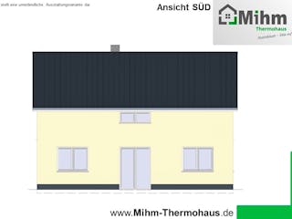Massivhaus Primero180SD190 von Mihm Thermobau, Satteldach-Klassiker Außenansicht 7