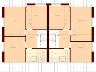 Massivhaus Stralsund von TIMOWA Massivhäuser Schlüsselfertig ab 515900€, Satteldach-Klassiker Grundriss 2