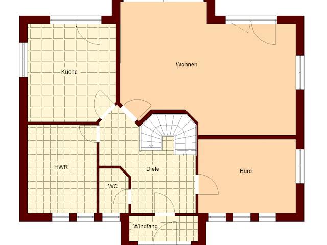 Massivhaus Stadthaus 200 von TIMOWA Massivhäuser Schlüsselfertig ab 407900€, Stadtvilla Grundriss 1