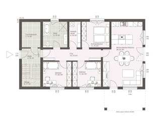 Fertighaus ELK Duo 236 von ELK, Stadtvilla Grundriss 2