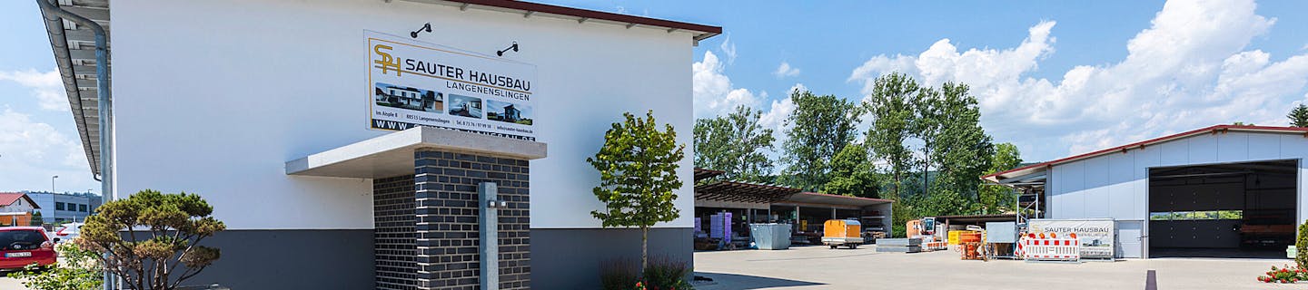 Dienstleister SAUTER HAUSBAU Hausanbieter SAUTER HAUSBAU
