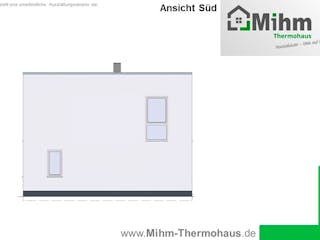 Massivhaus Idealo105FD von Mihm Thermobau, Cubushaus Außenansicht 7