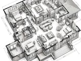 Grundriss Haus mit Einliegerwohnung