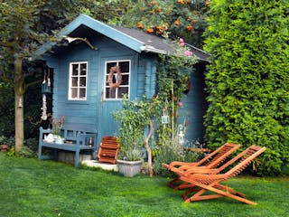 Gartenhaus, Gartenhaus Holz, Foto: iStock/ Hogogo Gartenhaus, Gartenhaus Holz, Foto: iStock/ Hogogo