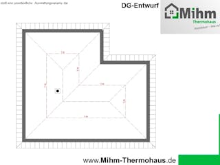 Massivhaus Bungalow120WD von Mihm Thermobau, Bungalow Grundriss 2