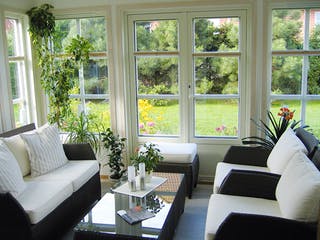 Fertighaus Axel von AKOST Holzhäuser, Satteldach-Klassiker Innenansicht 1