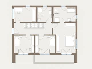 Fertighaus Cult 5 von allkauf haus, Cubushaus Grundriss 2