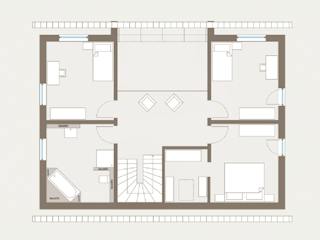 Fertighaus Trendline S2 von allkauf haus, Satteldach-Klassiker Grundriss 2