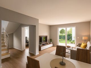 Massivhaus Satteldach 114 von ASL Wohnungsbau, Satteldach-Klassiker Innenansicht 1