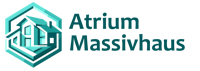 Dienstleister Atrium Massivhaus Logo Hausanbieter Atrium Massivhaus