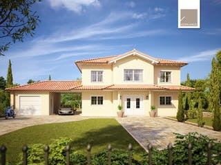 Massivhaus Stadtvilla Aurelio von Kern-Haus Schlüsselfertig ab 585900€, Stadtvilla Außenansicht 2