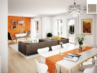 Massivhaus Stadtvilla Aurelio von Kern-Haus Schlüsselfertig ab 585900€, Stadtvilla Innenansicht 1