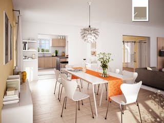 Massivhaus Stadtvilla Aurelio von Kern-Haus Schlüsselfertig ab 585900€, Stadtvilla Innenansicht 2