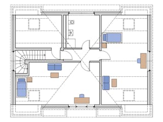 Massivhaus Köpenick von Aye-Bau, Stadtvilla Grundriss 3