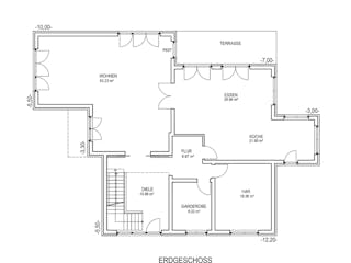 Massivhaus Schlachtensee von Aye-Bau Schlüsselfertig ab 871800€, Stadtvilla Grundriss 1