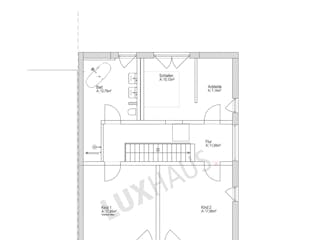 Fertighaus Satteldach Klassik 154 von LUXHAUS, Satteldach-Klassiker Grundriss 2