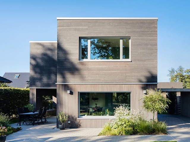 Fertighaus Emmelndorf von Bardowicks.Haus und Holzbau Schlüsselfertig ab 620000€, Cubushaus Außenansicht 1 Fertighaus Emmelndorf von Bardowicks.Haus und Holzbau Schlüsselfertig ab 620000€, Cubushaus Außenansicht 1