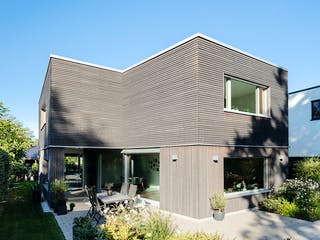 Fertighaus Emmelndorf von Bardowicks.Haus und Holzbau Schlüsselfertig ab 620000€, Cubushaus Außenansicht 2