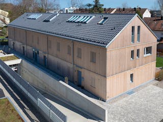 Fertighaus Mehrfamilienhaus Häberle von Bau-Fritz - Mehrfamilienhäuser Schlüsselfertig ab 5190000€, Außenansicht 1