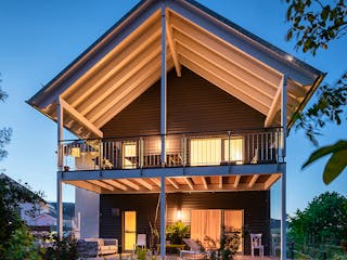 Fertighaus Mehrfamilienhaus Herndl von Bau-Fritz - Mehrfamilienhäuser Schlüsselfertig ab 1035000€, Außenansicht 8