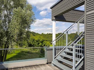 Fertighaus Mehrfamilienhaus Peters von Bau-Fritz - Mehrfamilienhäuser Schlüsselfertig ab 2730000€, Cubushaus Außenansicht 5