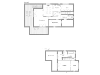 Fertighaus Mehrfamilienhaus Peters von Bau-Fritz - Mehrfamilienhäuser Schlüsselfertig ab 2730000€, Cubushaus Grundriss 3