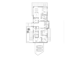 Fertighaus Mehrfamilienhaus Schindele von Bau-Fritz - Mehrfamilienhäuser Schlüsselfertig ab 2710000€, Grundriss 1