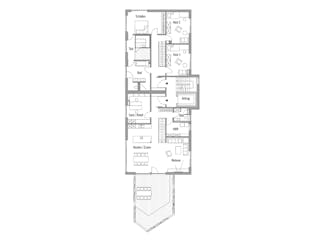 Fertighaus Mehrfamilienhaus Schindele von Bau-Fritz - Mehrfamilienhäuser Schlüsselfertig ab 2710000€, Grundriss 2