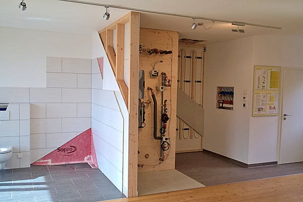 Dienstleister Bio-Solar-Haus Innenbereich eines Hauses von Bio-Solar-Haus