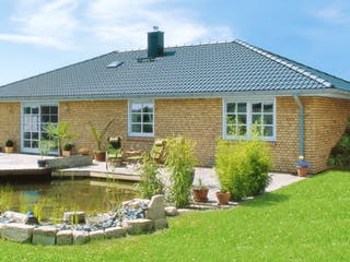 Fertighaus Bornholm von Danhaus Deutschland Schlüsselfertig ab 348934€, Bungalow Außenansicht 1