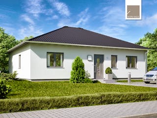 Massivhaus Bungalow Flair von Kern-Haus Schlüsselfertig ab 322900€, Bungalow Außenansicht 2