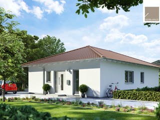 Massivhaus Bungalow Vita von Kern-Haus Schlüsselfertig ab 362900€, Bungalow Außenansicht 2