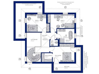 Fertighaus CONCEPT-M 193 Potsdam von Bien-Zenker Schlüsselfertig ab 718368€, Stadtvilla Grundriss 2