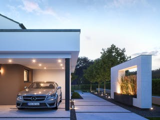 Fertighaus EVOLUTION 163 V3 von Bien-Zenker Schlüsselfertig ab 409797€, Satteldach-Klassiker Außenansicht 4