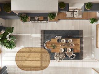 Fertighaus Bestseller Twin von BoHolz Haus Schlüsselfertig ab 427483€, Satteldach-Klassiker Innenansicht 1