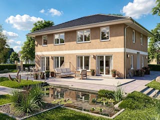 Massivhaus Stadtvilla 125 von TIMOWA Massivhäuser Schlüsselfertig ab 519900€, Stadtvilla Außenansicht 1