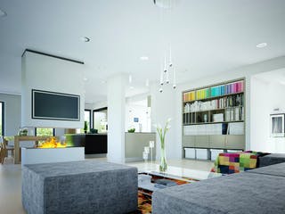 Fertighaus CONCEPT-M 165 Wuppertal von Bien-Zenker Schlüsselfertig ab 877797€, Pultdachhaus Innenansicht 1