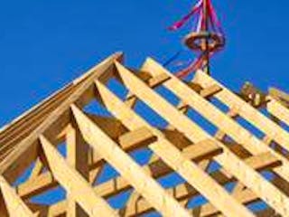 Dachaufbau, Dachstuhl, Richtfest, Foto: Horst Schmidt / stock.adobe.com Dachaufbau, Dachstuhl, Richtfest, Foto: Horst Schmidt / stock.adobe.com