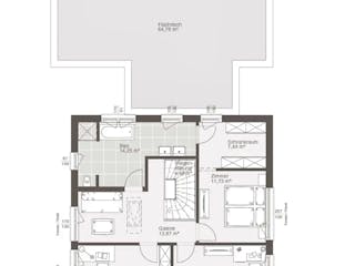 Fertighaus ELK Duo 221 von ELK, Stadtvilla Grundriss 2