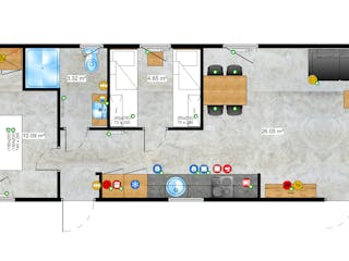 Fertighaus Texel von Easy Homes - Tiny- & Modulhäuser Schlüsselfertig ab 129900€, Bungalow Grundriss 11