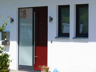 Fertighaus Kathrin (KfW-Effizienzhaus 40 EE) von Dammann-Haus Schlüsselfertig ab 331200€, Satteldach-Klassiker Außenansicht 5