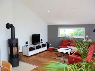 Fertighaus Natalie 2 (KfW-Effizienzhaus 40 EE) von Dammann-Haus Schlüsselfertig ab 358600€, Bungalow Innenansicht 1