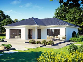 Fertighaus Perfect 112 von Danwood - Österreich Schlüsselfertig ab 283900€, Bungalow Außenansicht 2 Fertighaus Perfect 112 von Danwood - Österreich Schlüsselfertig ab 283900€, Bungalow Außenansicht 2