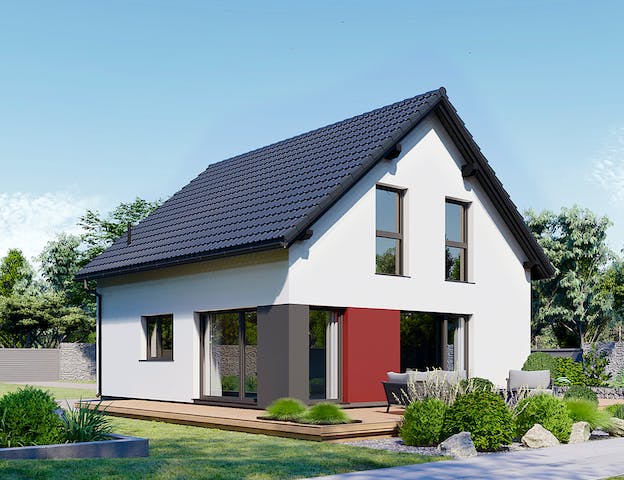 Klassisches 1,5-geschossiges Haus mit Satteldach von Danwood