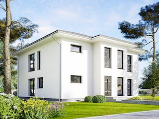 Fertighaus Plus 228 von Danwood Schlüsselfertig ab 519500€, Stadtvilla Außenansicht 2