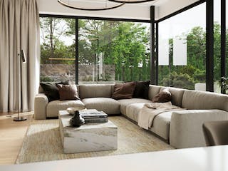 Fertighaus Vision 154 von Danwood - VISION by Danwood Schlüsselfertig ab 640700€, Bungalow Innenansicht 1