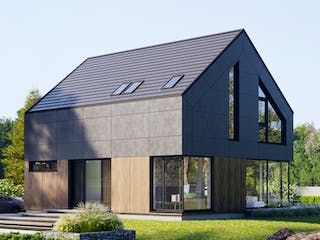 Fertighaus Vision 172 von Danwood - VISION by Danwood Schlüsselfertig ab 746900€, Satteldach-Klassiker Außenansicht 2