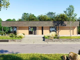 Fertighaus Vision 178 von Danwood - VISION by Danwood Schlüsselfertig ab 743500€, Bungalow Außenansicht 1